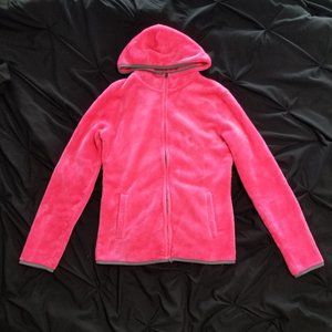 NWOT womens fleece jacket with hood